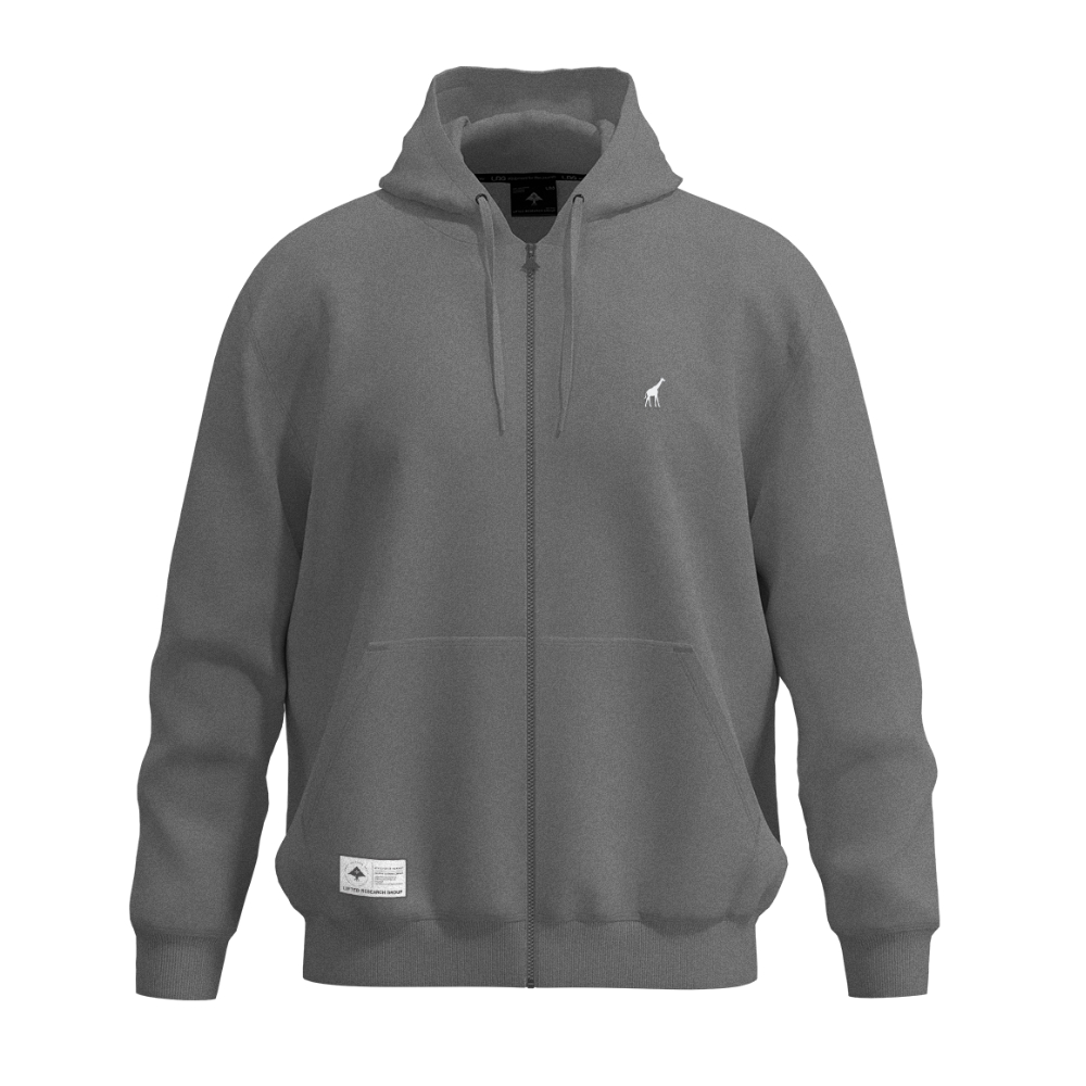 Moletom Aberto LRG 47 Zip Hoodie Silk Relevo Legado Masculino